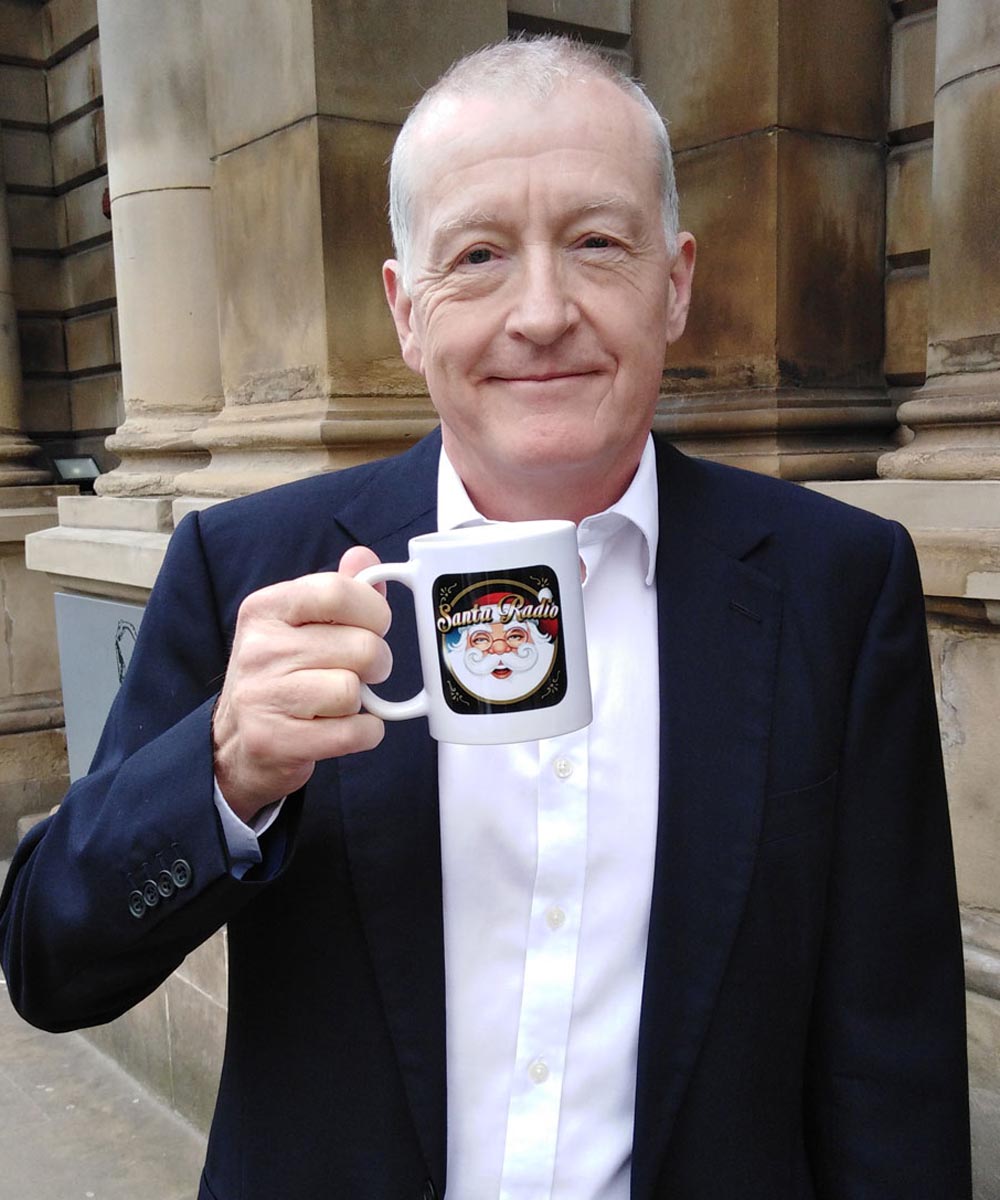 Steve Davis - Snooker Player - Santa Radio Mugshot