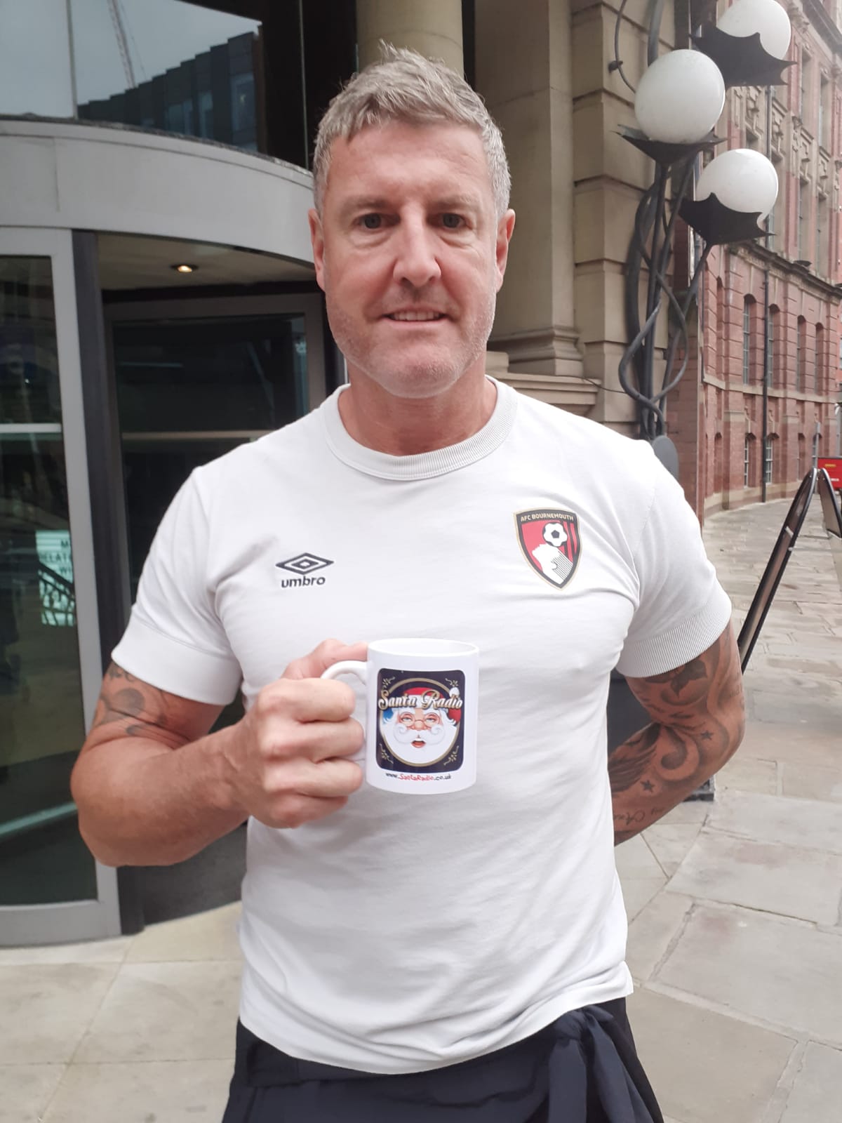 Steve Fletcher - Footballer - Santa Radio Mugshot