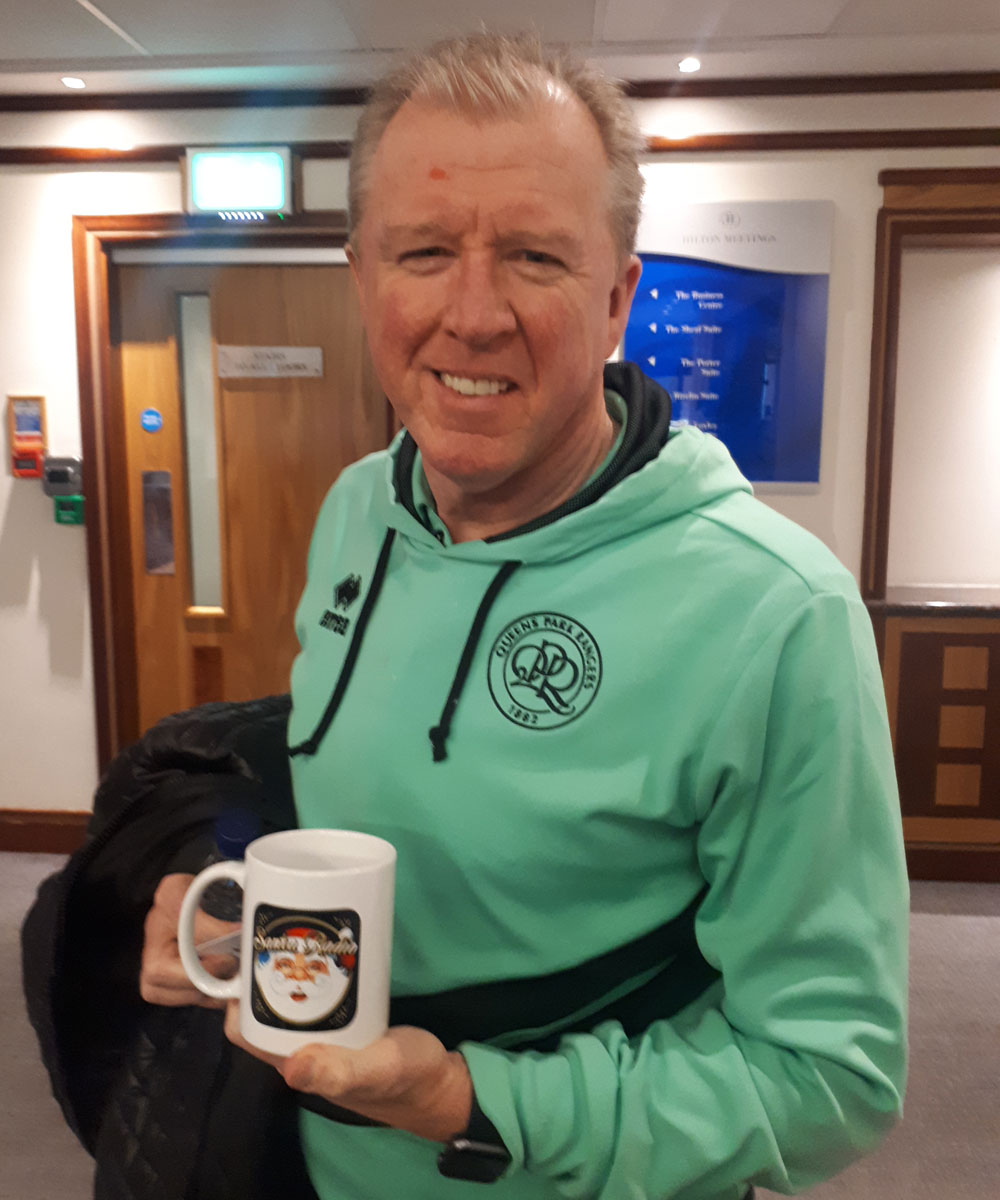 Steve McClaren - Football manager - Santa Radio Mugshot