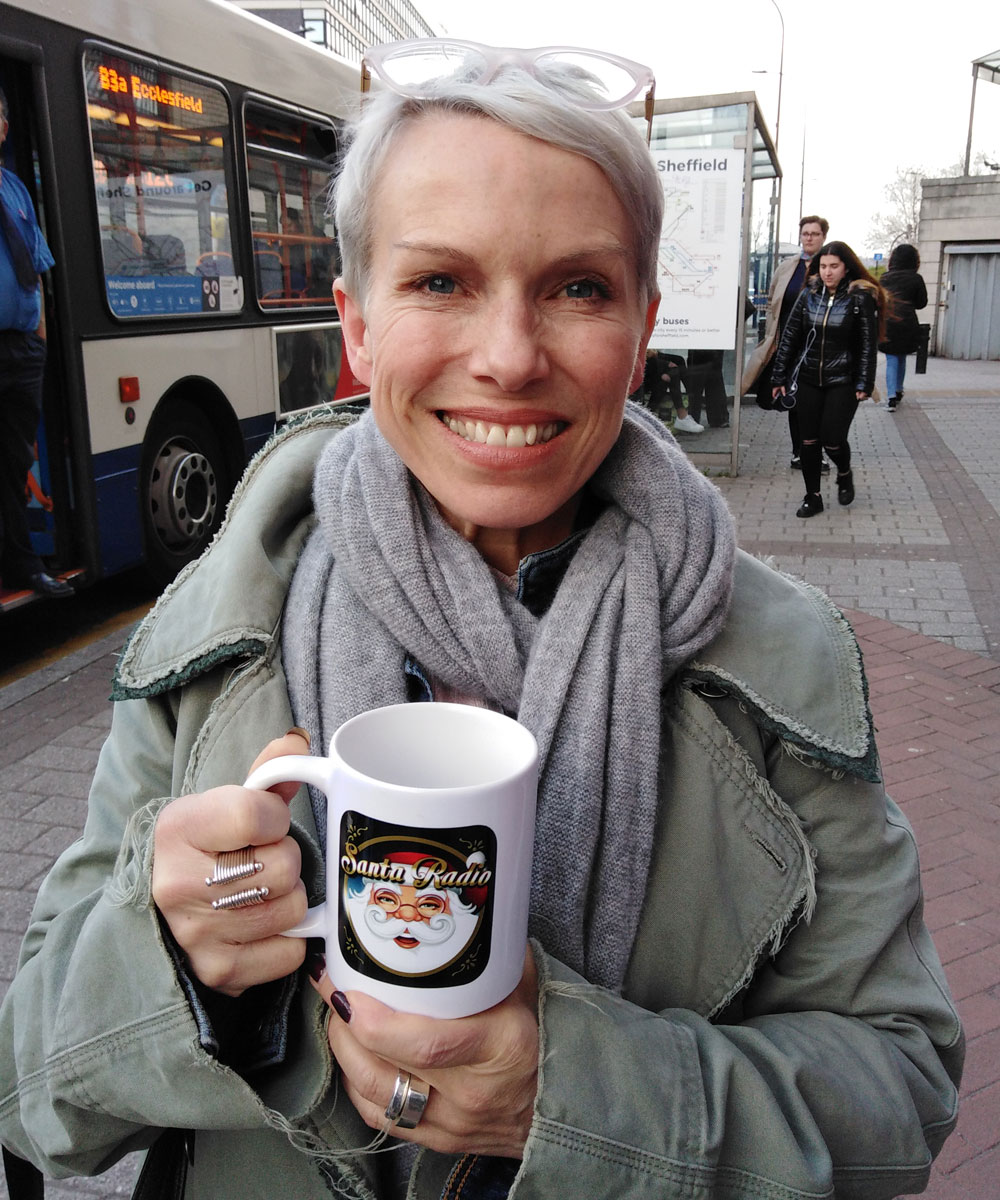 Sue Devaney Actress - Santa Radio Celebrity Mugshots