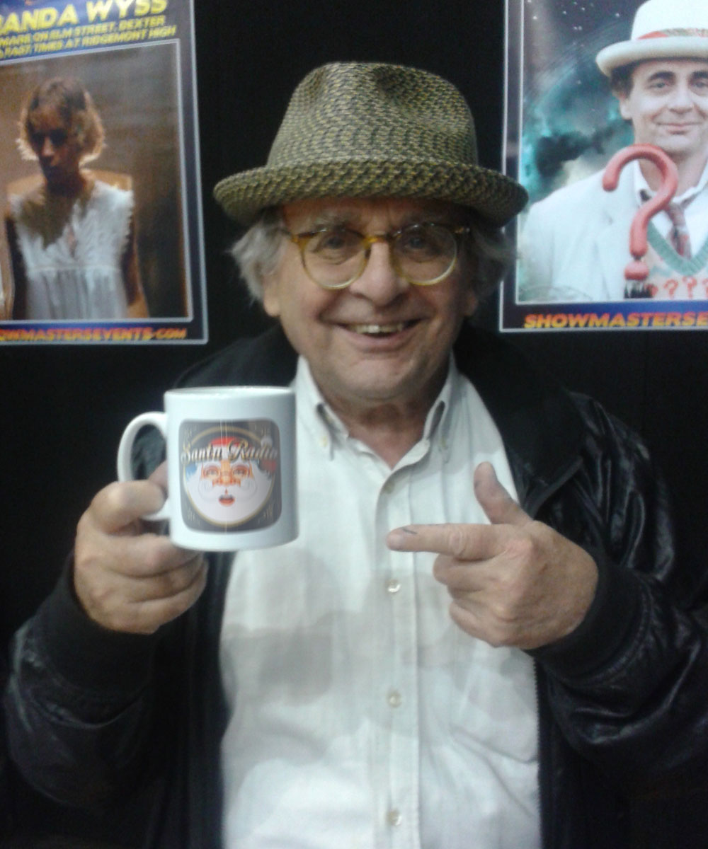 Sylvester McCoy Actor - Santa Radio Celebrity Mugshots