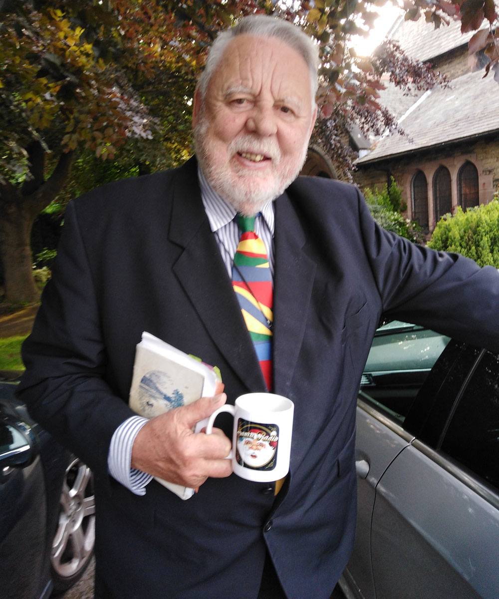 Terry Waite Humanitarian - Santa Radio Celebrity Mugshots