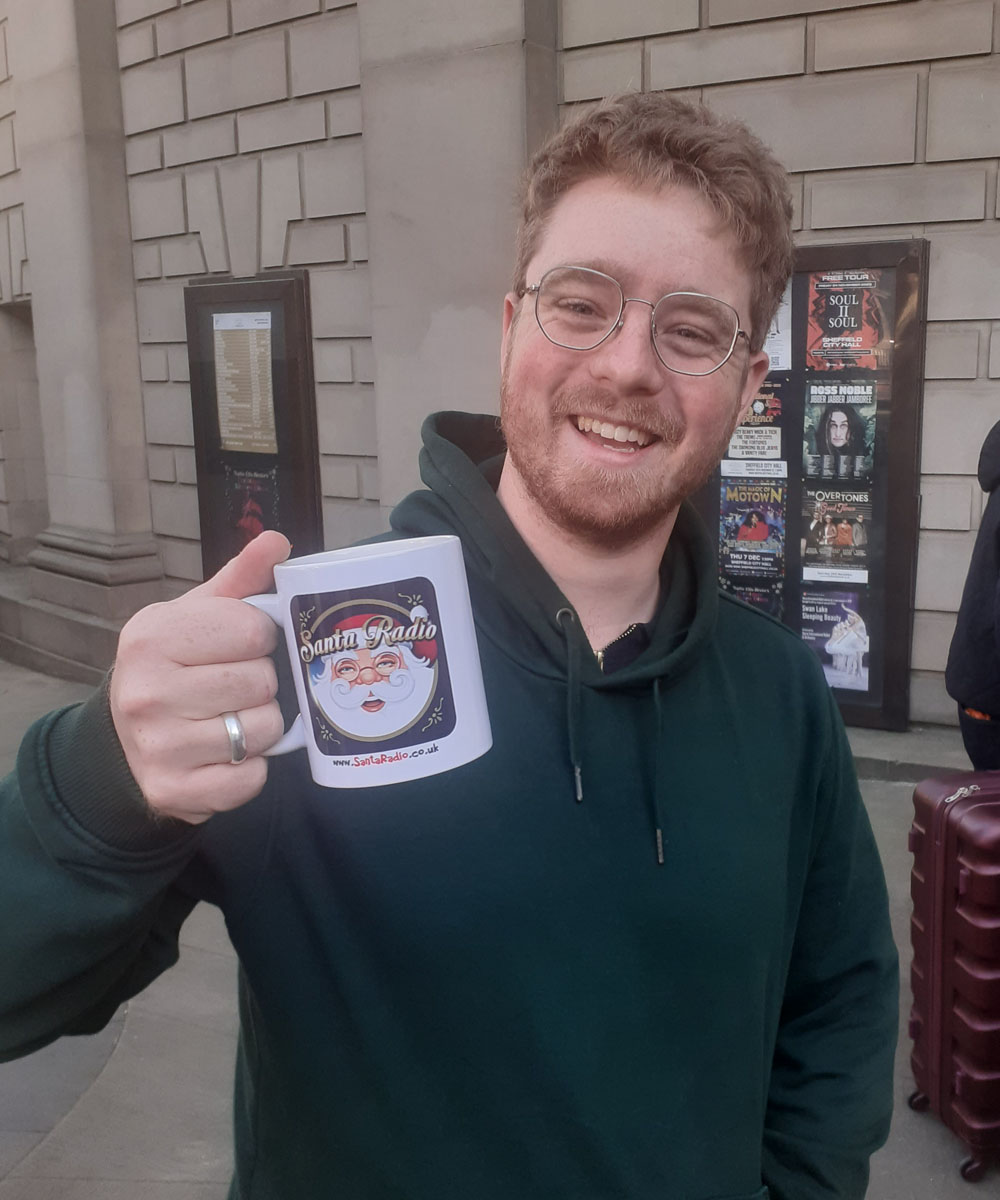 Tom Ball - Entertainer - Santa Radio Mugshot