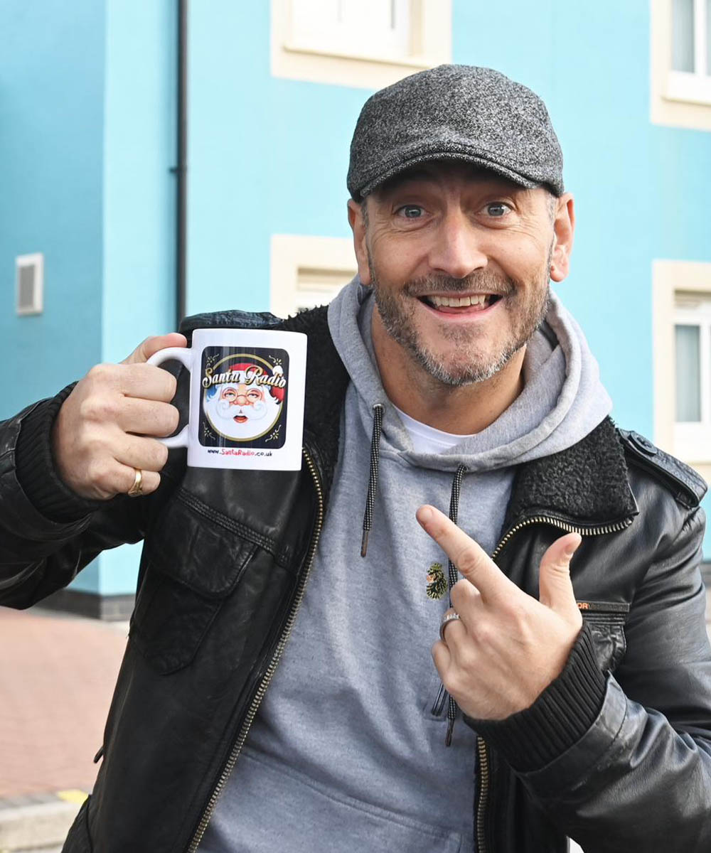 Will Mellor Actor - Santa Radio Celebrity Mugshots