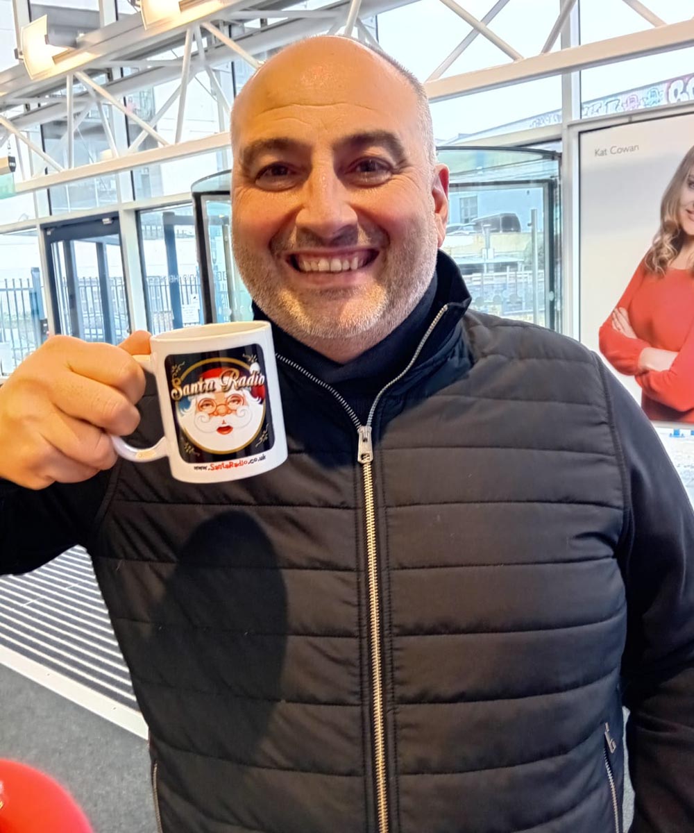 Wynne Evans - Radio Presenter - Santa Radio Mugshot